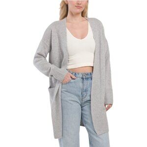 NAKED CASHMERE Cashmere Tory Cardigan - Heather Grey